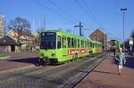 Hannover 6012 + 6008, Stöcken Friedhof, 13.04.1995.
