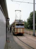 Hannover STRA SL 8 (T4 506) Mittelfeld, Messegelnde am 26. Juni 1981.