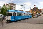 IGN Sonderfahrt mit RNV/HSB Düwag GT8 Wagen 2014 am 23.06.24 in Heidelberg