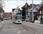 Mit Straßenbahn nach Heidleberg-Kirchheim -    Nach der Haltestelle Albert-Fritz-Str.