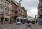 Blick in die Brückenstraße im Heidelberger Stadtteil Neuenheim.