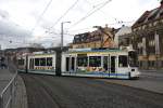 Jena - JeNah/Linie 1 - 609 bei Hst. Am Paradiesbahnhof am 26.03.2009