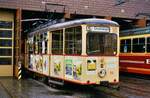 Karlsruher Straßenbahn, Einsatzwagen 82 (KSW)  Datum: 23.03.1986