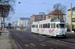 Kassel 302, Wilhelmshöher Allee, 26.02.1991.
