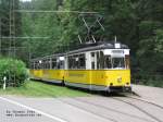 Deutschland / Straenbahn / Lichtenhainer Wasserfall 15.07.2006