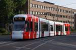 Die Neue Krefelder Straenbahn am 07.6.2010 in Krefeld