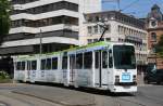 SWK 841 macht Werbung fr die WZ.
Krefeld HBF, 5.6.2010.