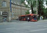 Leipzig LVB SL 10 (NGT8 (LVB-Typ 36) 1140) Wahren, Pater-Aurelius-Platz (Endst.) am 15. Juli 2008.