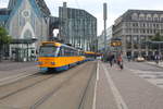 Leipzig LVB SL 7 (T4D-M1 (LVB-Typ 33c) 2146) Augustusplatz am 25. Juli 2017.