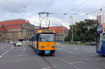 Leipzig LVB SL 4 (T4D-M1 (LVB-Typ 33c) 2109) Willy-Brandt-Platz / Gerberstraße / Tröndlinring am 25.