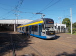 Am 25.August 2016 rückte der Tw 1224 aus dem Leipziger Straßenbahndepot Angerbrücke aus.