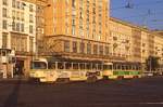 Magdeburg 1014 + 2011, Wilhelm Pieck Allee (Ernst Reuter Allee), 08.10.1991.