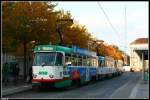 T4 Grozug am Hauptbahnhof Magdeburg. Aufgenommen am 30.10.09.