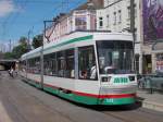 NGT8D Wagen 1325 der MVB als 4 Klinikum Olvenstedt am Hauptbahnhof (22.06.13)