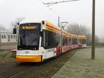 MVG Stadler Variobahn 223 am 02.12.17 in Mainz Hechtsheim
