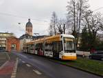 MVG Stadler Variobahn 223 02.12.17 in Mainz Gautor