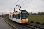 Mainzer Mobilität Adtranz GT6M-ZR Wagen 214 am 23.01.21 als Linie 51