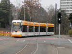 MVG Stadler Variobahn Wagen 236 am 17.12.16 in Mainz Universität