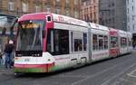 MVG Stadler Variobahn 232 am 03.02.17 in Mainz Hauptbahnhof.