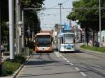 RNV Mercedes Benz Citaro C1 Facelift 8380 und MGT6D 3271 am 03.07.15 in Heidelberg