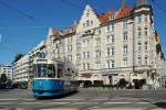 Der letzte erhaltene M-Wagen 2412 Bj. 1957 am 30.08.09 Kurfrstenplatz