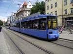 Stadler Rail Straenbahn in Mnchen Hbf am 11.08.11