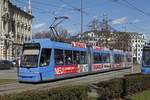 Triebwagen 2218, Linie 28, Karlsplatz Stachus, 2.03.2017