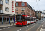 NÜrnberg 

VAG GT6N 1005 als Linie 7, Scheurlstraße. 21.12.2024 