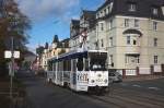 Plauen - PSB/Linie 3 - 239 in der Liebknechtstr. zw. der Wendeschleife Neundorf und der Hst. Westend am 21.10.2010 