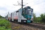 Tatra Tz 148 + 248 in Kurvenlage zum Bisamkiez.