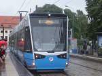 Vossloh 6N2 Nr. 601 der Rostocker Straßenbahn AG in Rostock am 30.07.2014