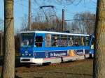 Ein paar Eindrücke vom Tatra-Foto-Tag am 08.02.2015 bei der Rostocker Straßenbahn. Hier einmal an der Schleife Hafenallee.