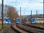 Und zu guter letzt darf natürlich nicht das Treffen der Tatrabahnen am Dierkower Kreuz fehlen (Tatra-Foto-Tag am 08.02.2015 bei der Rostocker Straßenbahn)    Es war übrigens eine