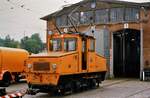 Ellok 2023 (SSB) war nur sehr wenig  im früheren Straßenbahndepot Möhringen (früher Filderbahn) zugange.