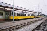 Vor dem Bw Albplatz der Stuttgarter Straßenbahn gab es ein Gleis mit besonderen Straßenbahnwagen, wobei wohl auch die SSB oft nicht wusste, wofür sie überhaupt noch da waren.