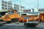 BW Stuttgart-Wangen, Ellok 2021 (SSB) und weitere Arbeitswagen (1984)