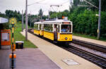 Stuttgarter Straßenbahnsonderzug bei der Station Parksiedlung (Datum leider unbekannt)