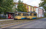 Woltersdorfer Strassenbahn Wagen 28 & 31 / Woltersdorf Berliner Platz, 28.