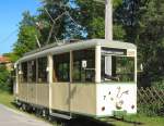 Woltersdorfer Strassenbahn, Mai 2007: KSW am Bahnhof Rahnsdorf