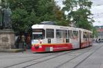 Würzburger Straßenbahn in der Juliuspromenade (29.