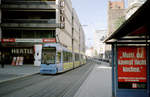 München MVG SL 20 (R3.3 2216) Prielmayerstraße / Karlsplatz am 16. Oktober 2006. - Scan eines Farbnegativs. Film: Kodak FB 200-6. Kamera: Leica C2. 