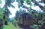 Straßenbahn Reutlingen__ATw 31 im Streckendienst zwischen Eningen und Südbhf.