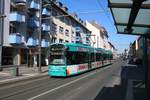 VGF Düwag S-Wagen 207 am 20.04.19 in Frankfurt am Main Oberrad