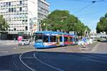 KVG Bombardier Flexity Classic Wagen 660 am 24.07.19 in Kassel 