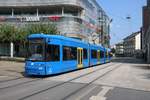 KVG Bombardier Flexity Classic Wagen 662 am 25.08.19 in Kassel 