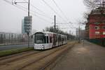 VGF Bombardier Flexity Classic Wagen 259 am 25.01.20 in Frankfurt am Main