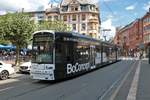 VGF Bombardier Flexity Classic S-Wagen 265 am 19.08.20 in Frankfurt am Main 