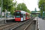 VGF Bombardier Flexity Classic S Wagen 273 am 22.05.21 in Frankfurt am Main