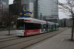 VGF Bombardier Flexity Classis S-Wagen 251 am 18.12.21 in Frankfurt am Main