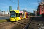 VGF Bombardier Flexity Classic S-Wagen 269 am 12.02.22 in Frankfurt